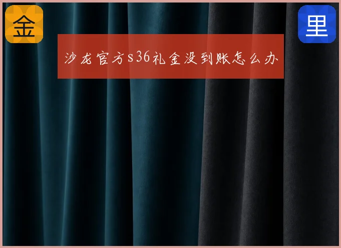 沙龙官方s36礼金没到账怎么办
